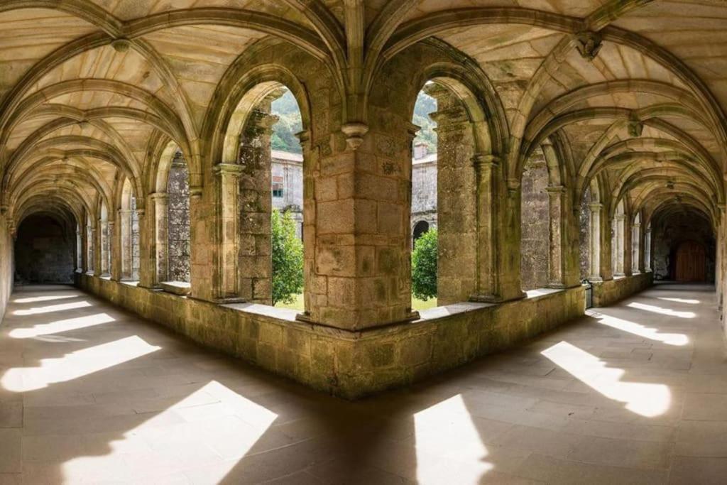 Apartamento Con Jardin Y Piscina Temporada Verano Privados Samieira Extérieur photo