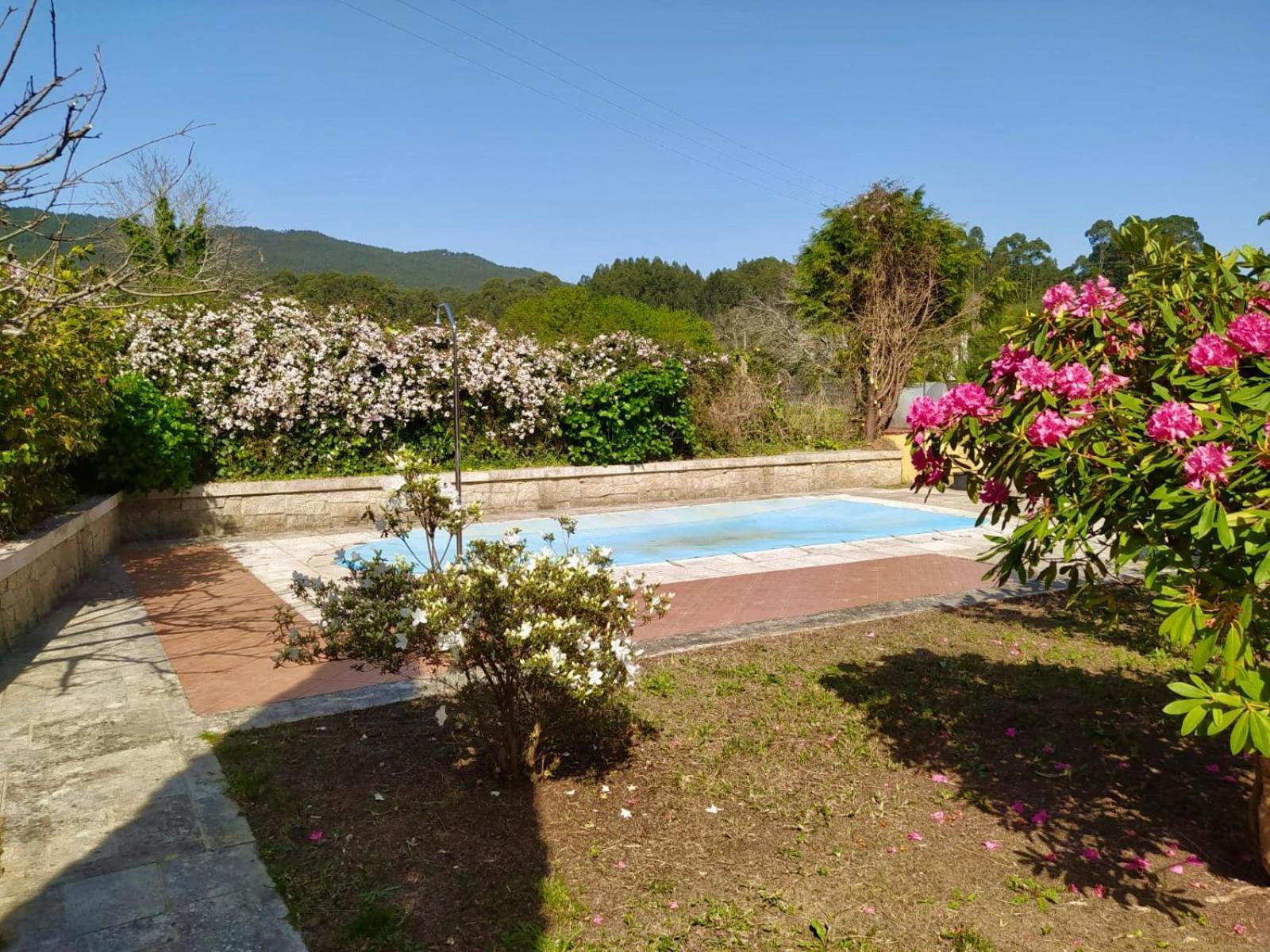 Apartamento Con Jardin Y Piscina Temporada Verano Privados Samieira Extérieur photo